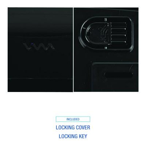 Boardwalk Ultrafold Multifold/C-Fold Towel Dispenser, 11.75 x 6.25 x 18, Black Pearl (1500)