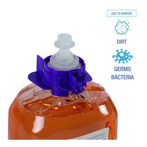 Boardwalk Foam Antibacterial Handwash, Fresh Fruit Scent, 1,250 mL Refill, 4/Carton (8300)