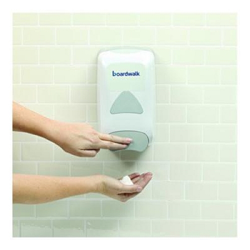 Boardwalk Foam Antibacterial Handwash, Fresh Fruit Scent, 1,250 mL Refill, 4/Carton (8300)