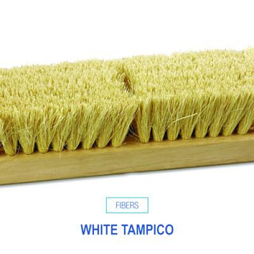 Boardwalk Deck Brush Head, 2" White Tampico Bristles, 10" Brush (3210)
