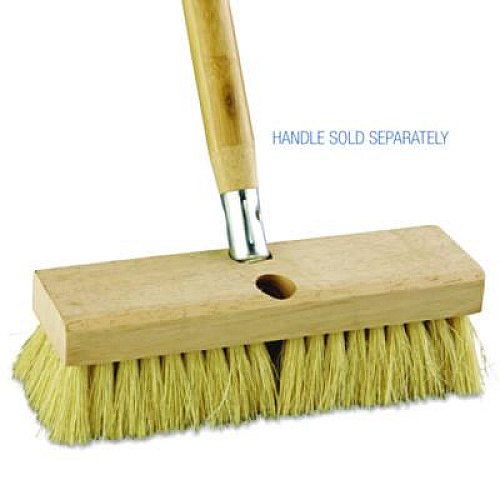 Boardwalk Deck Brush Head, 2" White Tampico Bristles, 10" Brush (3210)
