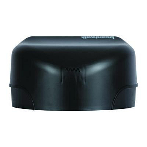Boardwalk Single Jumbo Toilet Tissue Dispenser, 11 x 6.25 x 12.25, Black (1519)