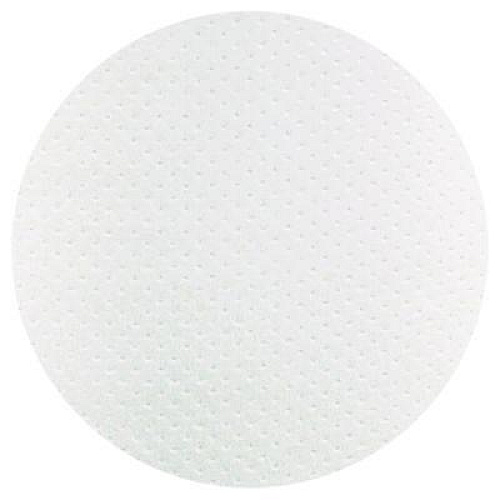 LoCor Hard Wound Roll Towel, 1-Ply, 8" x 800 ft, White, 6 Rolls/Carton (46896)