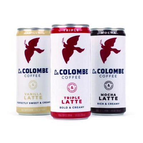 La Colombe Draft Latte Cold Brew, Assorted Flavors, 9 oz Can, 12/Carton (22002272)