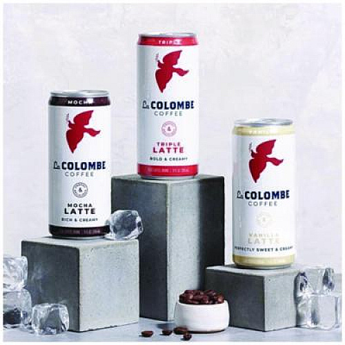 La Colombe Draft Latte Cold Brew, Assorted Flavors, 9 oz Can, 12/Carton (22002272)