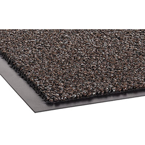 Crown Cross-Over Wiper/Scraper Mat, Rectangular, Brown Carpeted Surface, 48" x 72" (CS46BRO)