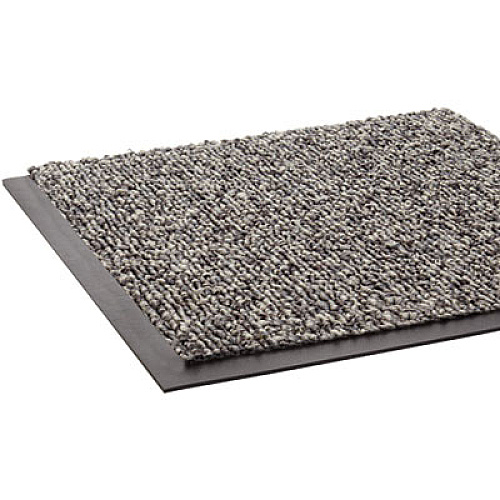 Crown Cordless Stat-Zap Carpet Top Mat, Pewter Gray Carpeted Olefin-Polypropylene Surface, 36" x 60" (SPNC35PE)