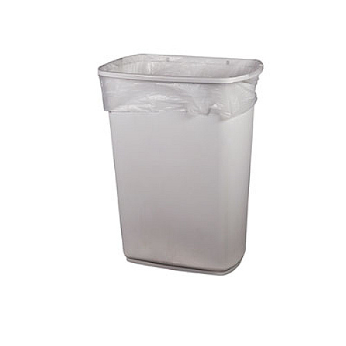 Heritage Linear Low-Density Can Liners, 16 gal, 0.7 mil, 24" x 32", Clear, Flat Pack, 500/Carton (H4832HC)