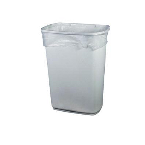 Heritage Linear Low-Density Can Liners, 16 gal, 0.5 mil, 24 x 32, Clear, 500/Carton (H4832MCR01)
