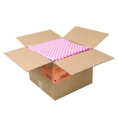 Paterson Grease-Resistant Food Wrap, 12 x 12, Red Check, 5,000/Carton (WG01008)