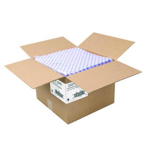 Paterson Grease-Resistant Food Wrap, 12 x 12, Blue Check, 5,000/Carton (WG01014)