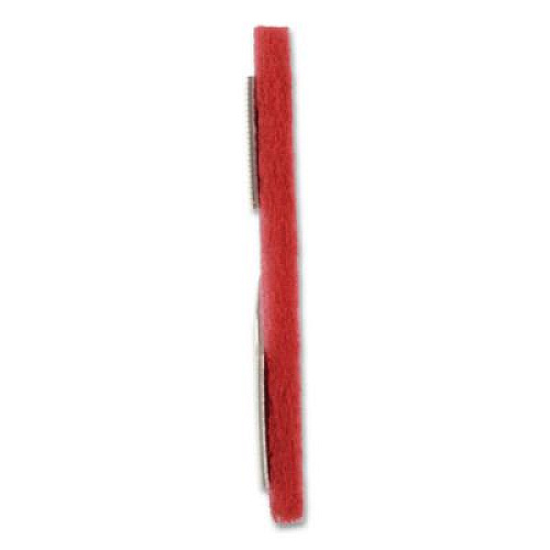 3M Diamond TZ Abrasive Pads, 1.12 3 x 3, Red, 16/Carton (TRIZTZRED4)