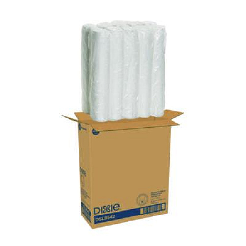 Dixie Smart Top Reclosable Lids for Hot Cups, Fits 10 oz to 20 oz Hot Cups, Plastic, White, 1,000/Carton (DSL9542)