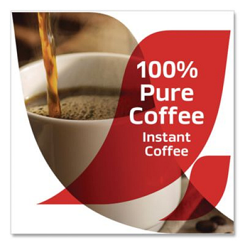 Nescaf Clasico Dark Roast Instant Coffee, 8 oz Pouch (70948)