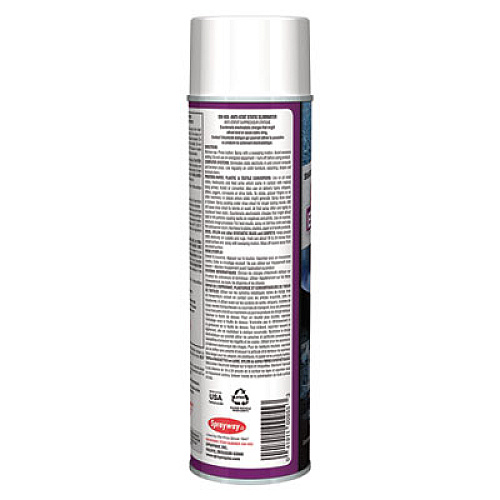 Sprayway Anti-Stat Static Eliminator, 14 oz Aerosol Can, 12/Carton (955)