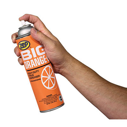 Zep Big Orange-E Aerosol, 15 oz Aerosol Can, 12/Carton (18501)