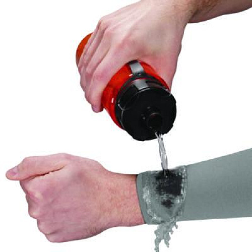 ergodyne Chill-Its 6690 Performance Knit Cooling Arm Sleeve, Polyester/Spandex, Medium, Gray, Pair (12187)