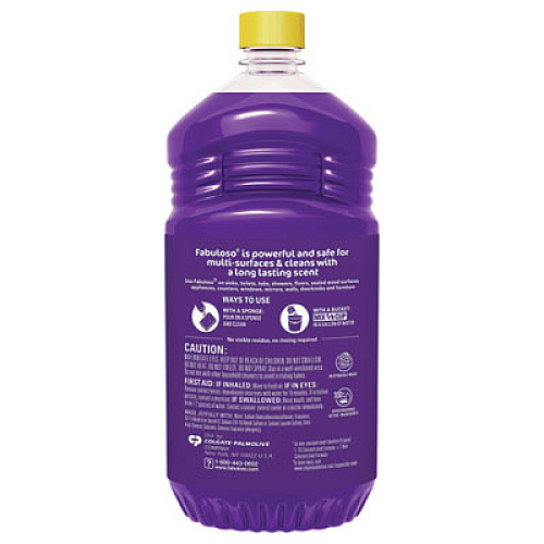 Fabuloso Multi-use Cleaner, Lavender Scent, 56 oz Bottle (53041)