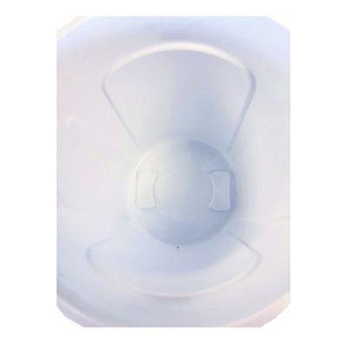 Rubbermaid Commercial Vented Round Brute Container, 20 gal, Plastic, White (2620WHI)