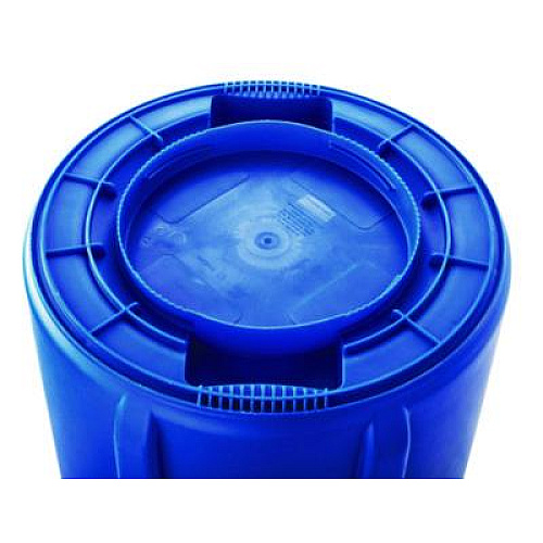 Rubbermaid Commercial Brute Recycling Container, 44 gal, Polyethylene, Blue (264307BLU)