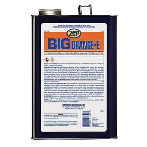 Zep Big Orange E, 1 gal Can, 4/Carton (48524)