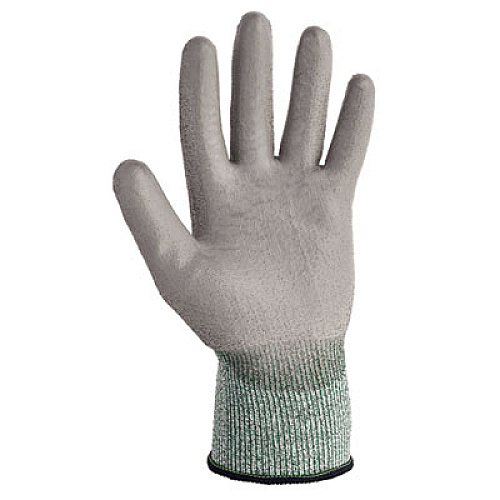 KleenGuard G60 Level 3 Economy Cut Resistant Gloves, EN388: 4X42B, 9" Long, Large (Size 9), Gray/Marled Gray, 12 Pairs/Carton (13825)