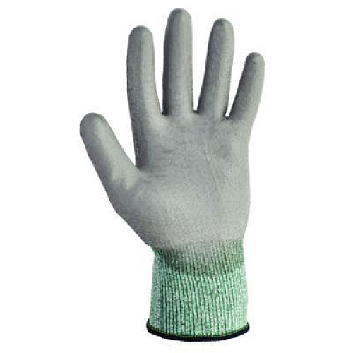 KleenGuard G60 Level 3 Economy Cut Resistant Gloves, EN388: 4X42B, 9" Long, X-Large (Size 10), Gray/Marled Gray, 12 Pairs/Carton (13826)