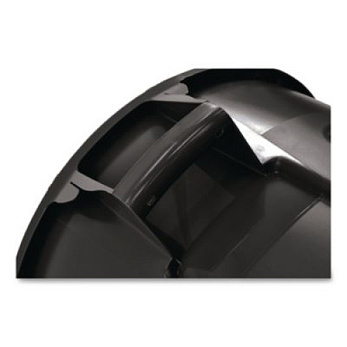 Rubbermaid Commercial Brute Container, 55 gal, Resin, Black, 3/Carton (17797393)