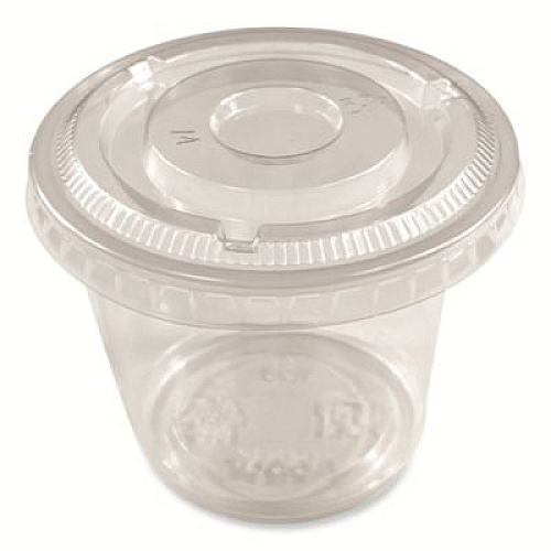 Boardwalk Souffle/Portion Cups, 5.5 oz, Plastic, Translucent, 2,500/Carton (PRTN55TS)