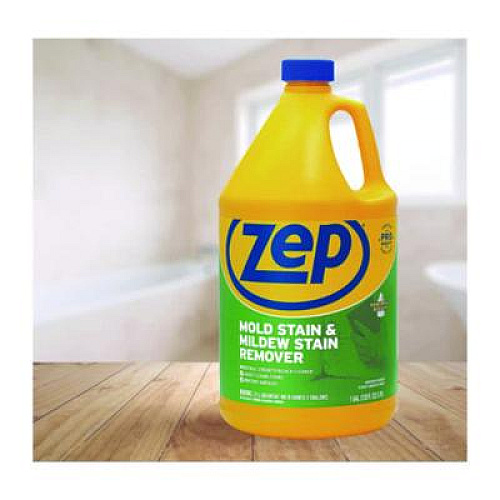 Zep Commercial Mold Stain and Mildew Stain Remover, 1 gal Bottle (ZUMILDEW128E)