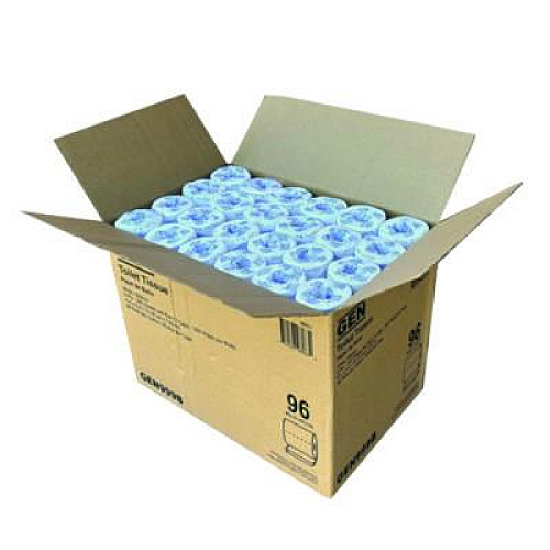 GEN Standard Bath Tissue, Wrapped, Septic Safe, 2-Ply, White, 300 Sheets/Roll, 96 Rolls/Carton (999B)