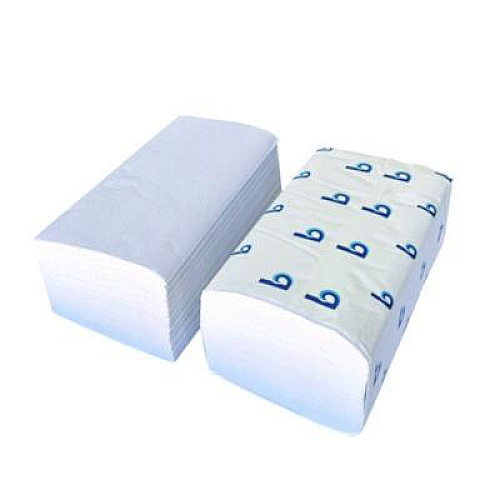 Boardwalk Green Single-Fold Towels, 1-Ply, 9.13 x 10.25, Natural White, 250/Pack, 16 Packs/Carton (52GREEN)