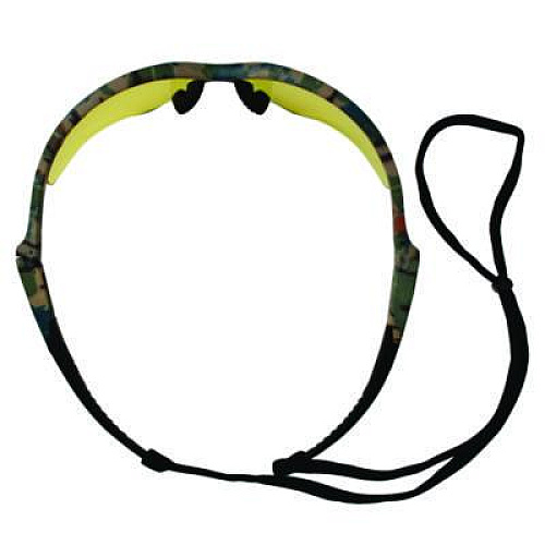 KleenGuard Nemesis Safety Glasses, Camouflage Half Frame, Yellow Dual Lens, 12/Carton (22610CT)