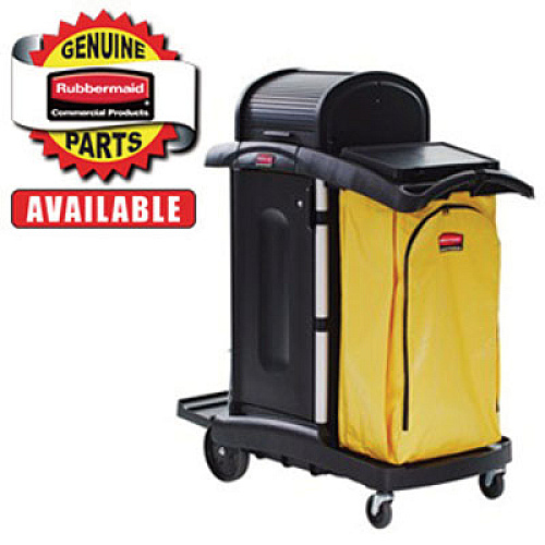 Rubbermaid Commercial Handle for Janitorial Cleaning Cart, Plastic, Black (9T73L5)
