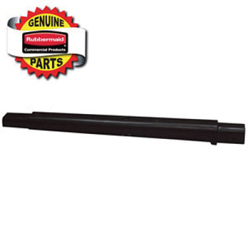 Rubbermaid Commercial Left Side Upright Leg for Janitor Cart, Plastic, Black (6173M6)