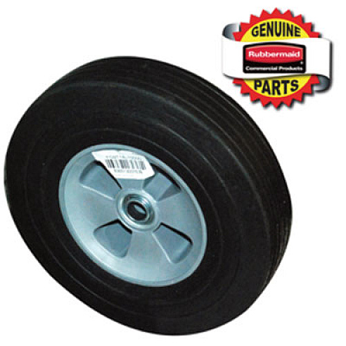 Rubbermaid Commercial 10-Inch Wheel, Black (9T14L1)