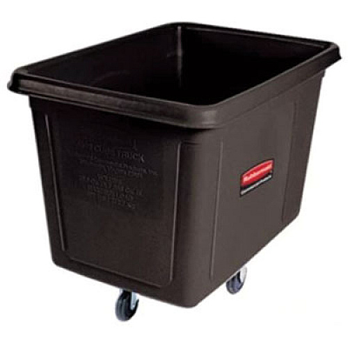 Rubbermaid Commercial 4-Inch Rigid Caster, Black (FG4608L40000)