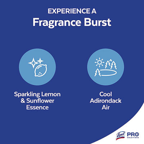 LYSOL Brand Power Clean Concentrated Multi-Surface Cleaner, Cool Adirondack, 28 oz Pour Bottle, 9/Carton (82515CT)
