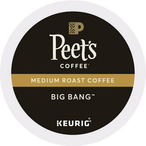 Peet's Coffee & Tea Big Bang K-Cups, 22/Box (6664)