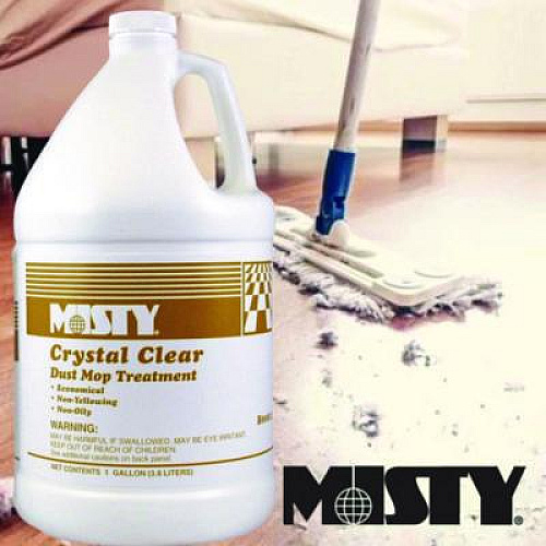 Misty Crystal Clear Dust Mop Treatment, Slightly Fruity Scent, 1 gal Bottle (1003411EA)
