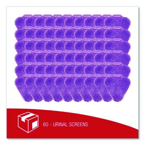 Betco Anti-Splash Urinal Screen, Lavender Scent, Purple, 1 lb, 60/Carton (989D700)