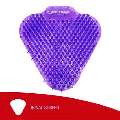 Betco Anti-Splash Urinal Screen, Lavender Scent, Purple, 1 lb, 60/Carton (989D700)
