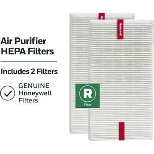 Honeywell HEPA Air Purifier Filter, Box of 2 Filters (HRFR2)