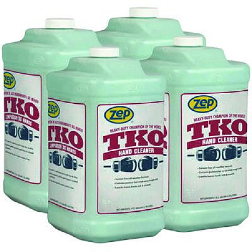 Zep TKO Hand Cleaner Refill, Lemon Lime Scent, 1 gal, 4/Carton (R54824)
