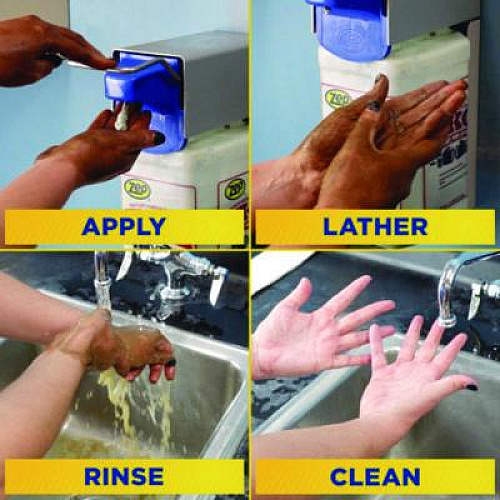 Zep Cherry Bomb Hand Cleaner Refill, Cherry Scent, 1 gal, 4/Carton (95124)