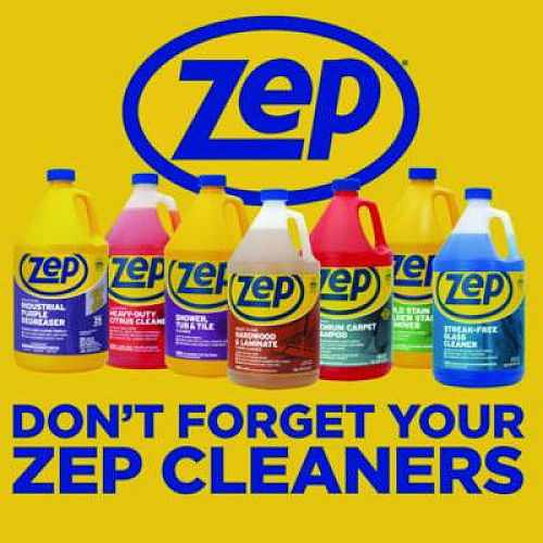 Zep Commercial Professional Spray Bottle with Trigger Sprayer, 32 oz Bottle, Clear (HDPRO36EA)