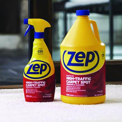 Zep Commercial High Traffic Carpet Cleaner, 1 gal, 4/Carton (ZUHTC128CT)