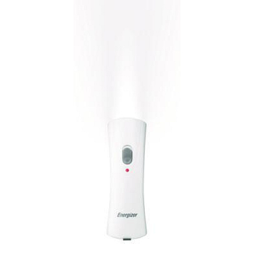 Energizer Weather Ready LED Flashlight, NiMH Rechargeable Battery (Included), Silver/Gray (RCL1NM2WR)