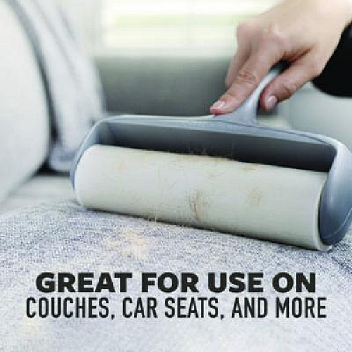 Scotch-Brite Extreme Clean Lint Roller, 100 Sheets/Roll, 2/Pack (830RS100TP)