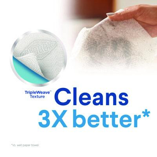 Clorox Disinfecting Wipes, Bleach Free Cleaning Wipes, 1-Ply, 7 x 8, Fresh Scent/Citrus Blend, White, 75/Canister, 3/Pack, 4/Carton (30208)